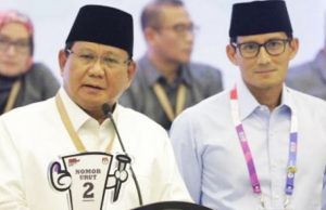 Baliho Prabowo-Sandi