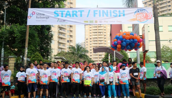 Semarak Family Run 3K 2018 RS Mitra Keluarga Kelapa Gading