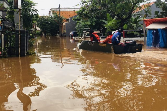 banjir di kota bekasi