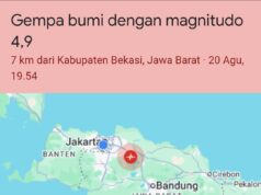 Warga Panik Gempa Bumi, Ini Penjelasan BPDB Kota Bekasi