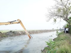 Update Normalisasi Saluran Sekunder Bendung Kedung Gede, Aliran Air Sudah sampai BKG 36