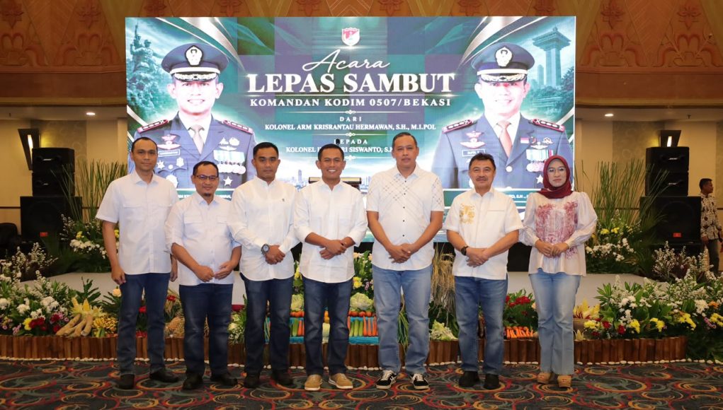 Serah Terima Jabatan Dandim 0507/Bekasi, Tri Adhianto: Selamat Bertugas di Kota Bekasi